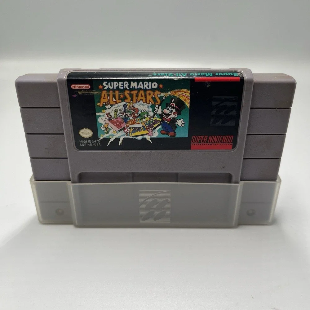 Super Mario All-Stars (Nintendo SNES, Super Nintendo)